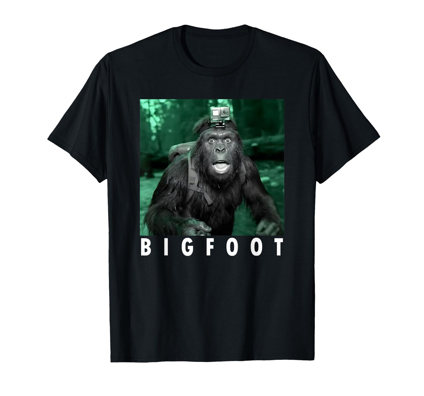 Bigfoot Funny Sasquatch Bigfoot Vlogs for Hikers T-Shirt