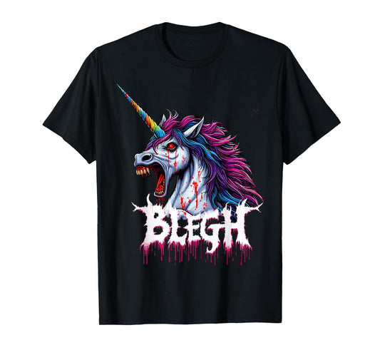 Metal Unicorn Blegh T-Shirt