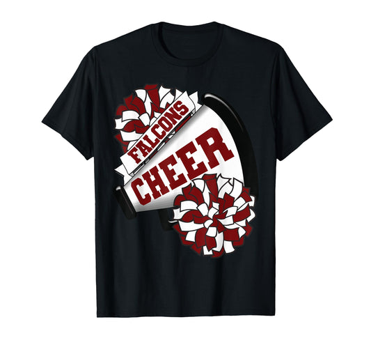 Falcons Cheer Back To School Cheerleading Spirit M T-Shirt
