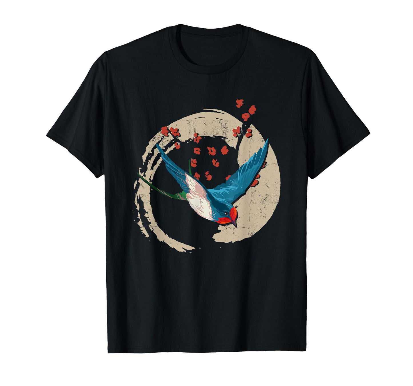 Colorful Swallow | Birds Lover | Nature Swallows T-Shirt