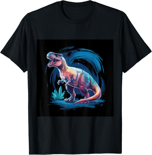 Dinosaurs Rex in water colors T-Shirt