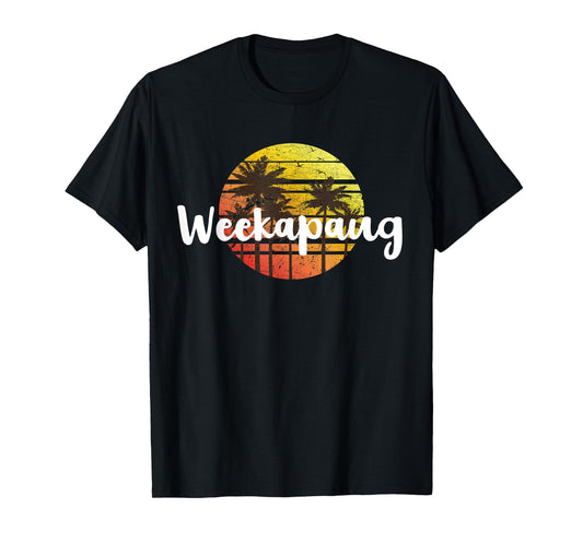 WEEKAPAUG Beach Sunset Vacation Souvenir Shirt T-Shirt for Men Women Kids
