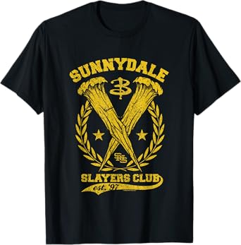 Buffy The Vampire Slayer Sunnydale Slayers Club Collegiate T-Shirt
