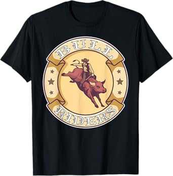 Bull Riders Cowboy Bull Riding T-Shirt