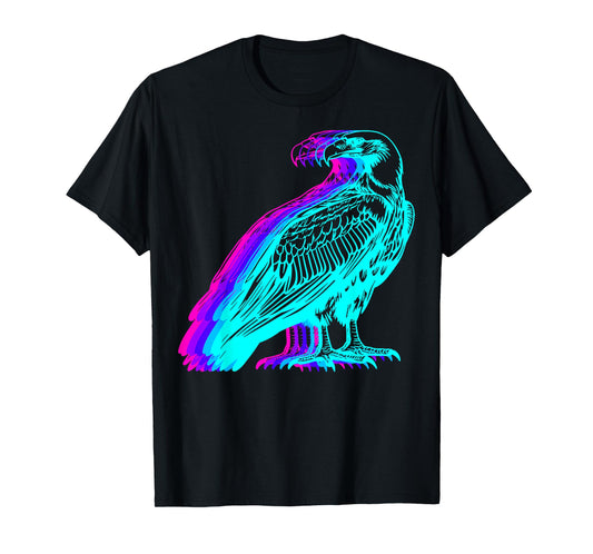 Retro Vulture Bird Vaporwave T-Shirt
