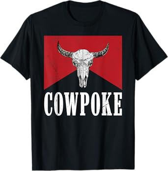 Western Cowpoke, I'm Just a Cowpoke In The Big Rodeo Retro T-Shirt