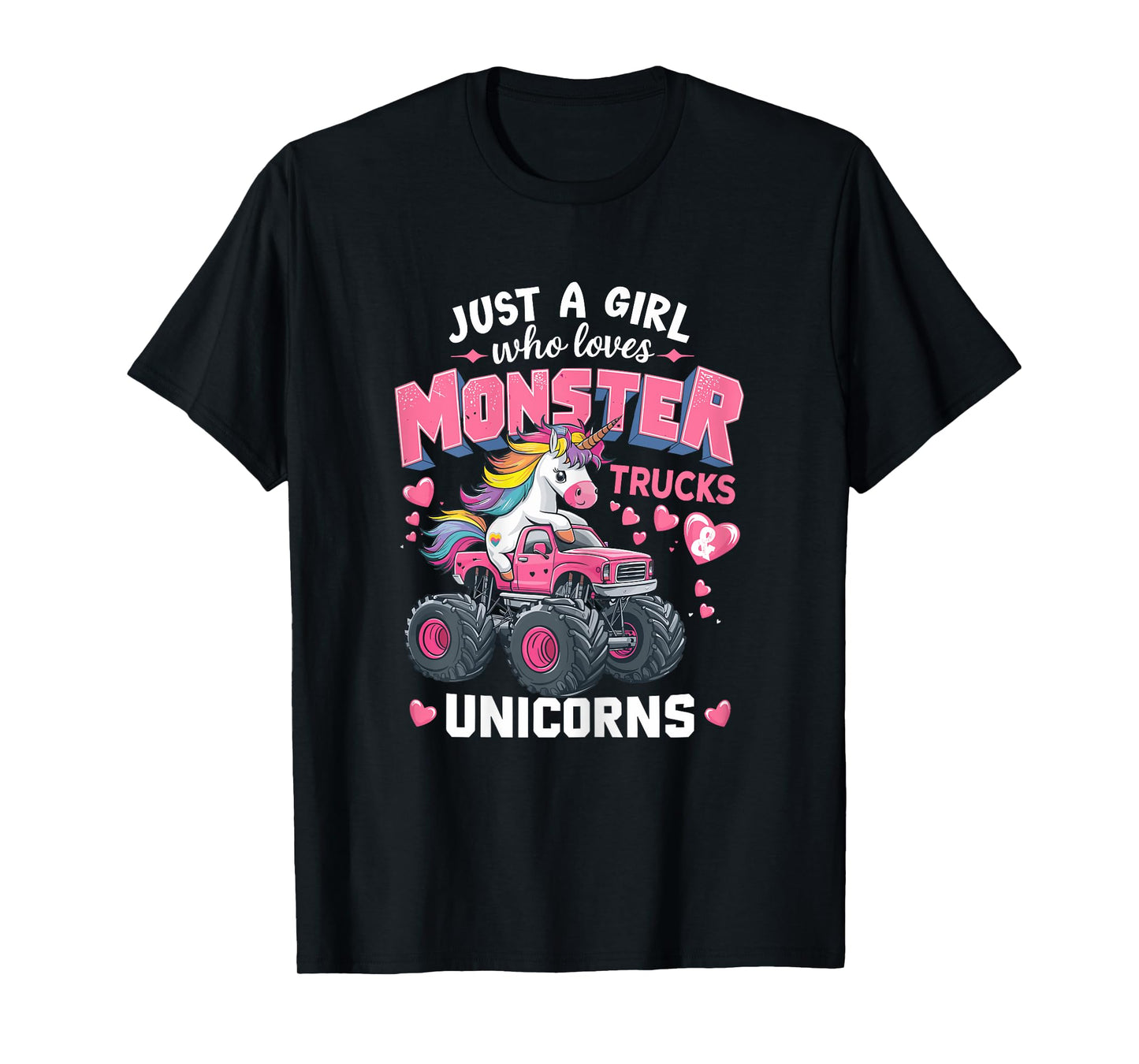 Monster Trucks and Unicorns T-Shirt