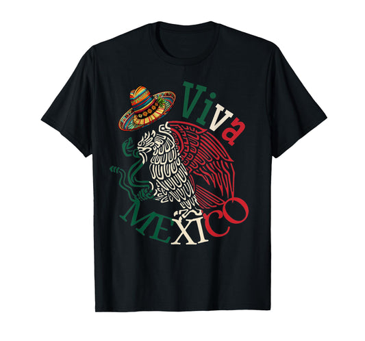 Mexican Independence Day Mexico Eagle Mexico Viva Mexico Women Kids Men T-Shirt