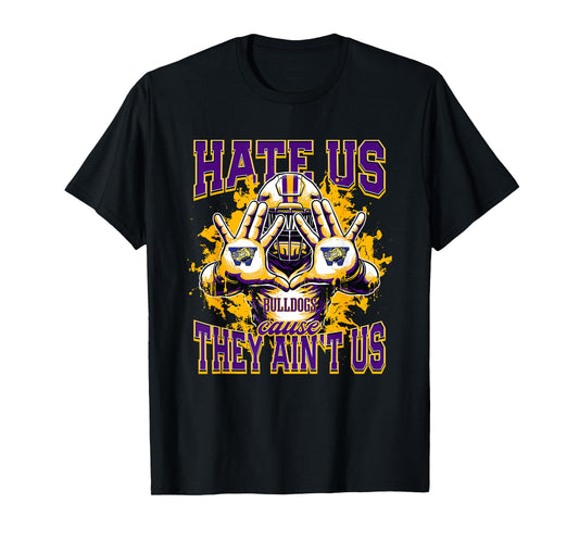 Wylie Bulldogs Logo Hate Us Cause They Ain't HS T-Shirt