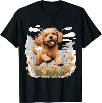 Cavapoo Dog Breed Pet Cute Graphic T-Shirt