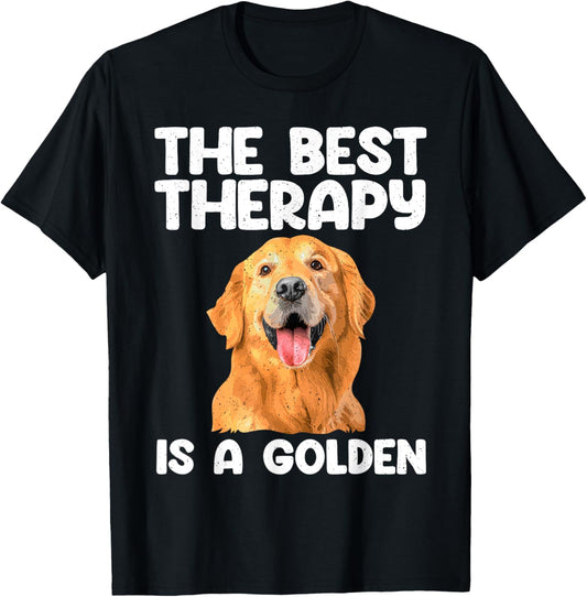 Golden Retriever Design For Men Women Golden Retriever Lover T-Shirt