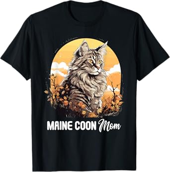 Maine Coon Cat Mom Maine Coon Cat T-Shirt