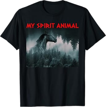 Artistic Design My Spirit Animal Horse T-Shirt