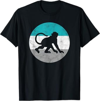 Monkey Retro Gift For Men Women Boys & Girls T-Shirt