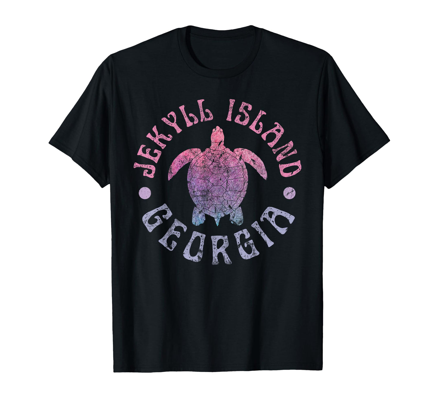 Jekyll Island Georgia Sea Turtle Beach Summer Ocean Cute Men Women Girls Kids T-Shirt