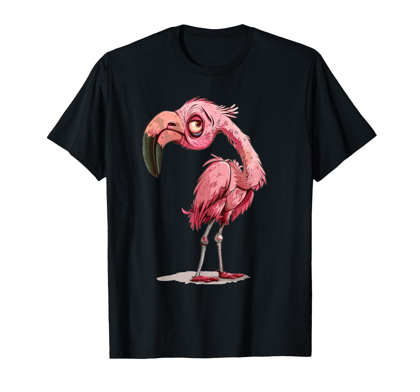 Tired Flamingo T-Shirt