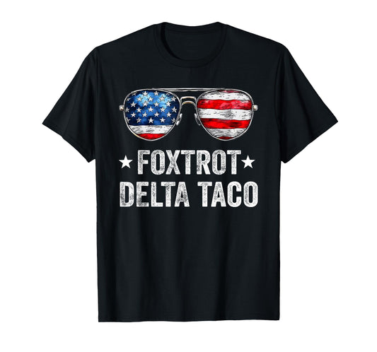Funny Foxtrot Delta Taco, Trump Always Chickens Out Resist T-Shirt