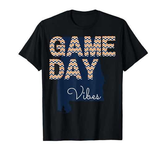 Auburn Game Day Vibes Fall Tailgate T-Shirt