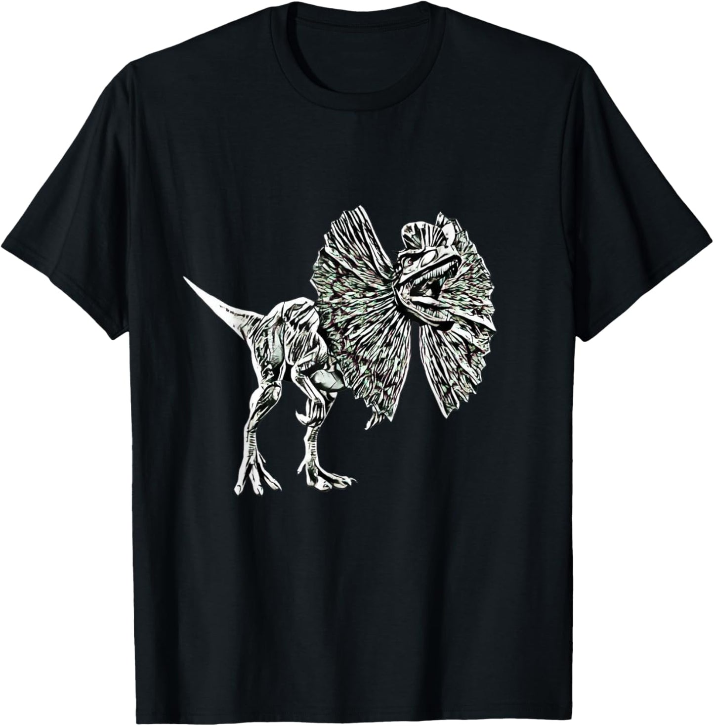 Dilophosaurus primeval Dinosaur carnivorous Dino T-Shirt