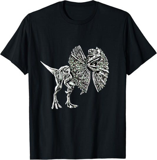 Dilophosaurus primeval Dinosaur carnivorous Dino T-Shirt