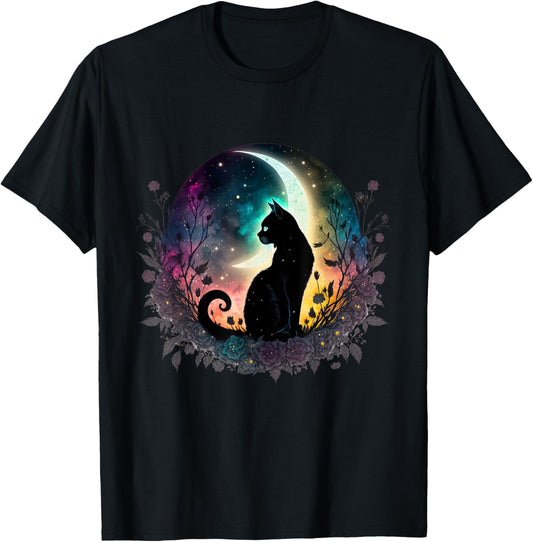Cute Cat Motifs Cat T-Shirt