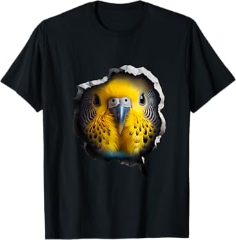 Budgie Face T-Shirt