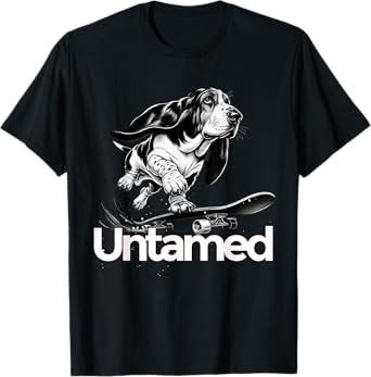Basset Hound Dog Untamed T-Shirt