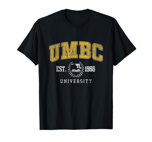 UMBC Institute of Technology Arch Retro for Men Women T-Shirt