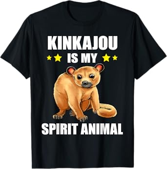 Kinkajou Spirit Animal Night Ape Honey Bear Kinkajou Lover T-Shirt