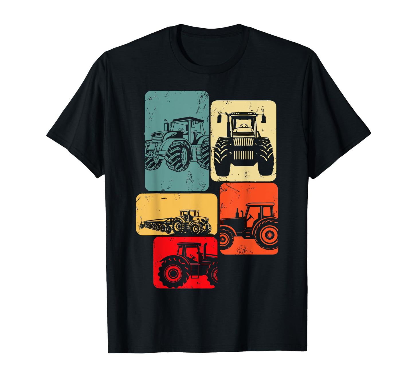 Tractors Farm Kids Boys T-Shirt