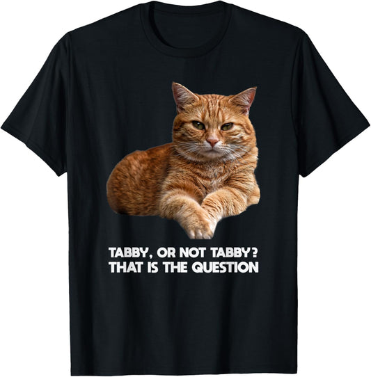 Orange Tabby Cat Funny Meme Gift T-Shirt