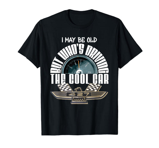 American Classic Tbird 427 Muscle Car Cool Tachometer T-Shirt