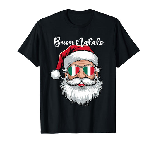 Buon Natale Italian Family Christmas, Italy Pride Holiday T-Shirt
