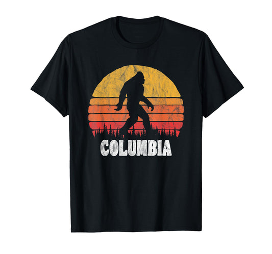 Columbia Vintage Eighties Bigoot Retro Sunset T-Shirt