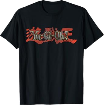 Yu-Gi-Oh! Duel Monsters Retro Distressed Show Logo Anime T-Shirt