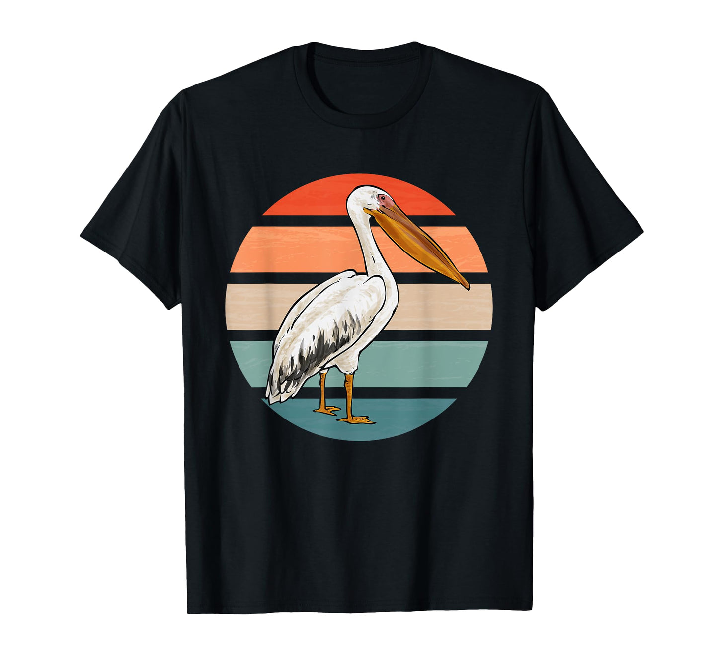 Pelican Bird Retro Vintage Pelican T-Shirt
