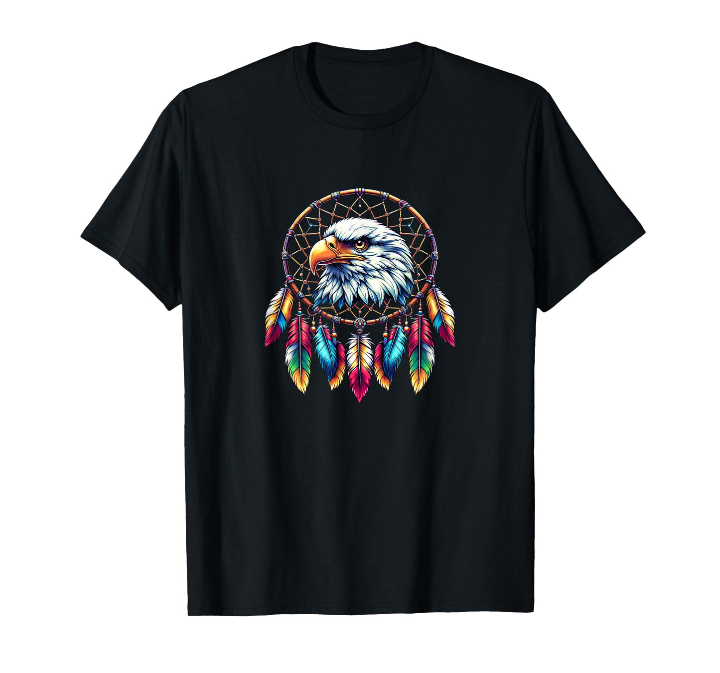 Bald Eagle Dream Catcher - Native American Dreamcatcher - T-Shirt