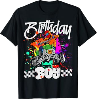 ATV birthday kids boy 4 Wheeler Quad ATV Birthday Party T-Shirt
