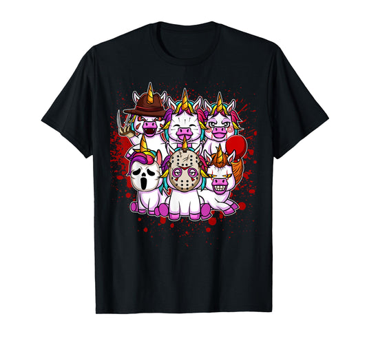 My Little Horror Crew - Halloween Unicorns T-Shirt