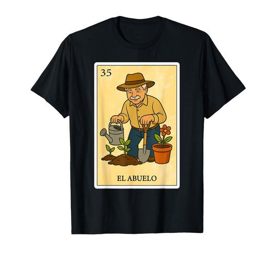 El Abuelo | Spanish-Mexican Bingo Gifts for Abuela T-Shirt