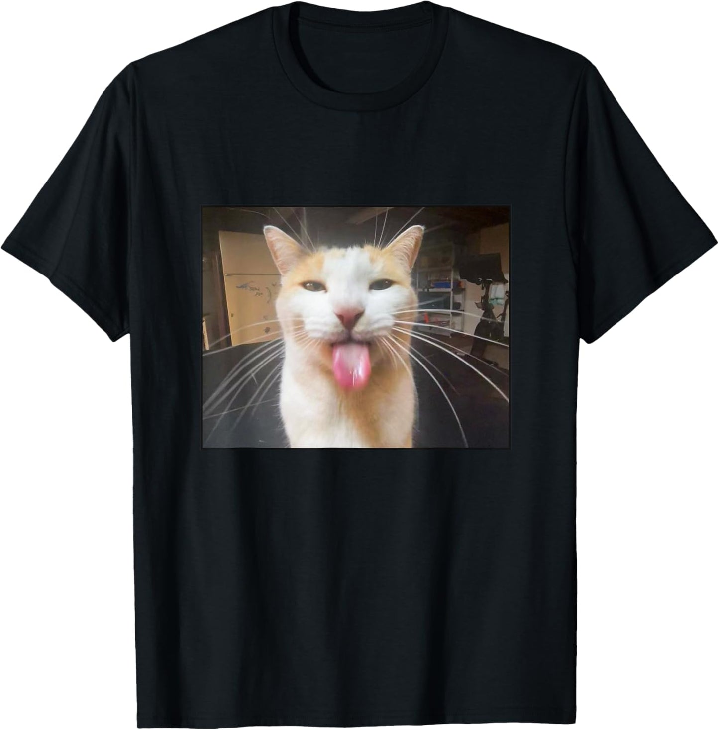 Silly Bleh Cat Meme T-Shirt