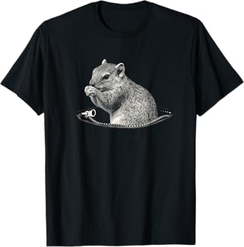 Squirrel in Pet Pouch T-Shirt