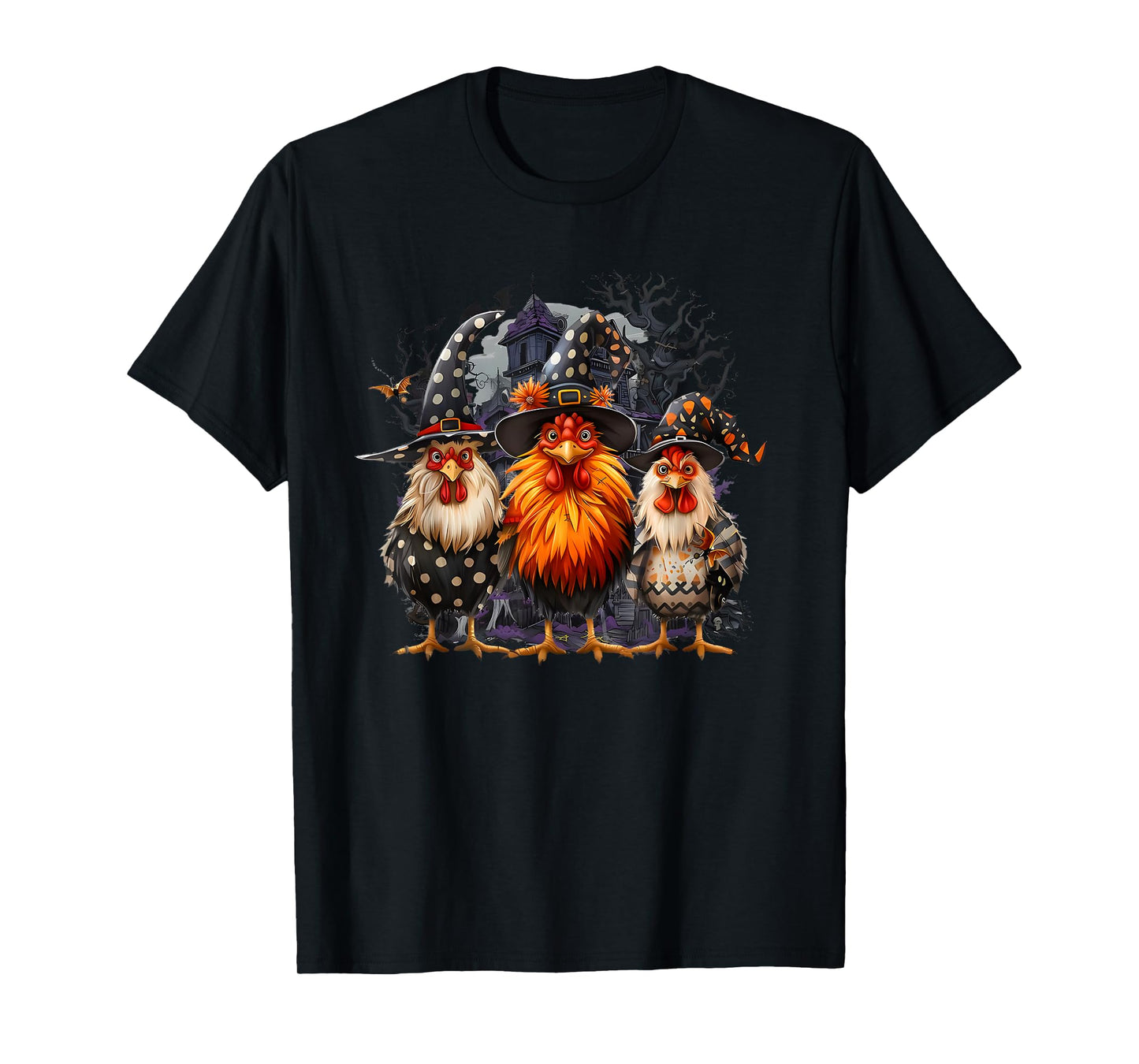 spooky witch chickens T-Shirt