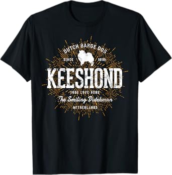 Vintage Kees for Dog Lovers Keeshond T-Shirt