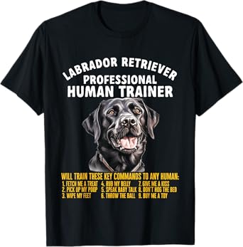 Professional Human Trainer Labrador Retriever T-Shirt