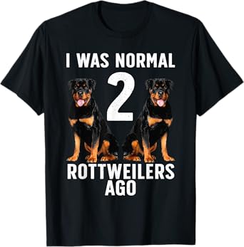 Funny Rottweiler Design For Men Women Kids Rottweiler Lovers T-Shirt
