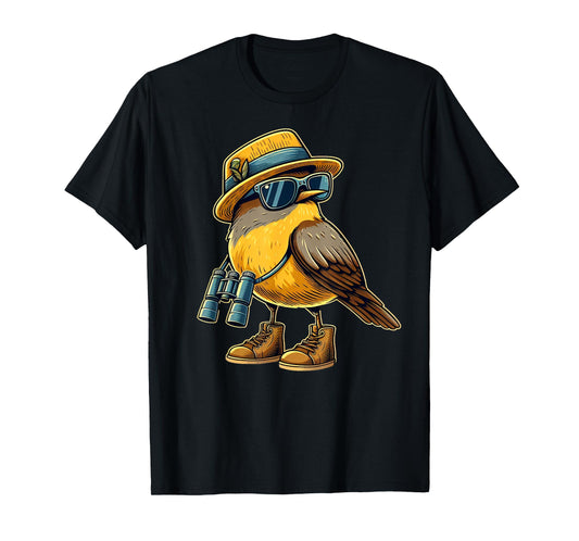 Bird Nerd Funny Bird Watching Birding Bird Lover Watcher T-Shirt