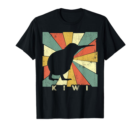 Vintage Kiwi Bird Lover Retro Style Animal T-Shirt