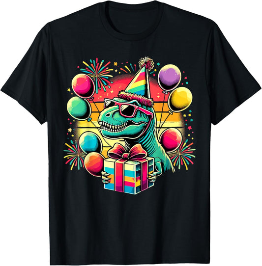 Dinosaur Birthday Party T-Rex Dinosaur T-Shirt
