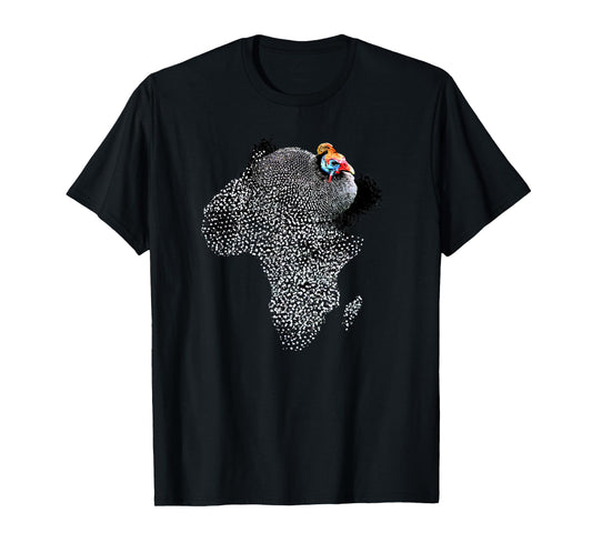 Cute Bird Shirt, Guinea Fowl T Shirt T-Shirt